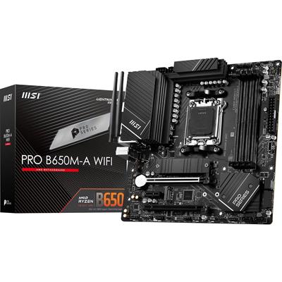 MSI Pro B650M-A Wifi DDR5 AMD AM5 microATX Motherboard