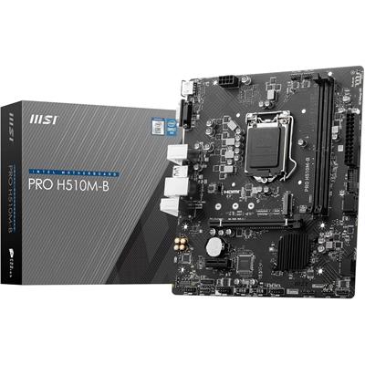 MSI Pro H510M-B Intel 10/11th Gen microATX Motherboard