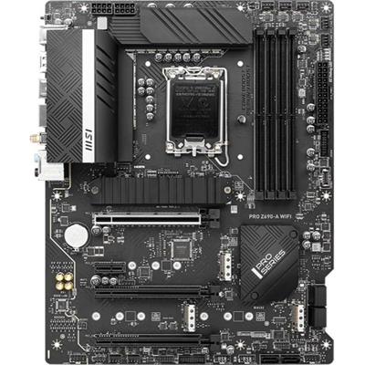 MSI Pro Z690-A Wifi ProSeries Motherboard (12th/13th/14th Gen Intel Core, LGA 1700 Socket, DDR5, PCIe 5, 2.5G LAN, M.2 Slots, Wi-Fi 6E, Bluetooth 5.3, ATX) - Factory Refurbished