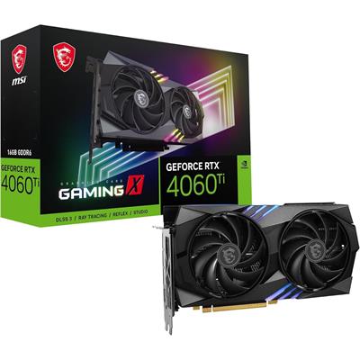 MSI GeForce RTX 4060 Ti Gaming X 16GB Graphics Card