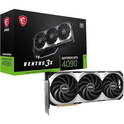 MSI GeForce RTX 4090 Ventus 3X 24GB OC Graphics Card