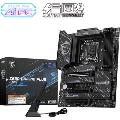 MSI Z890 Gaming Plus Wifi DDR5 Intel Ultra Series 2 ATX Motherboard