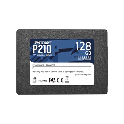 Patriot P210 128GB SSD - 2.5" SATA