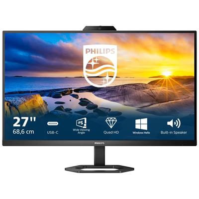 Philips 27E1N5600HE - 75Hz 2K 1440p QHD IPS 27" LCD Monitor with Windows Hello Webcam