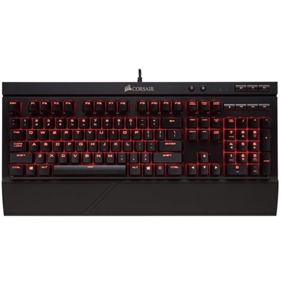 Corsair K68 Mechanical Gaming Keyboard - Red LED - Cherry MX Red - Box Open