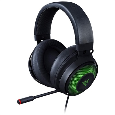 Razer Kraken Ultimate RGB USB Gaming Headset with Active Noise-Cancelling Microphone