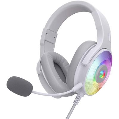Redragon H350 Pandora RGB Wired Gaming Headset - White