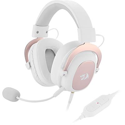 Redragon H510 Zeus 2 7.1 Surround Sound Wired Gaming Headset - White