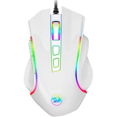 Redragon M607 Griffin 7200 DPI RGB Gaming Mouse - White