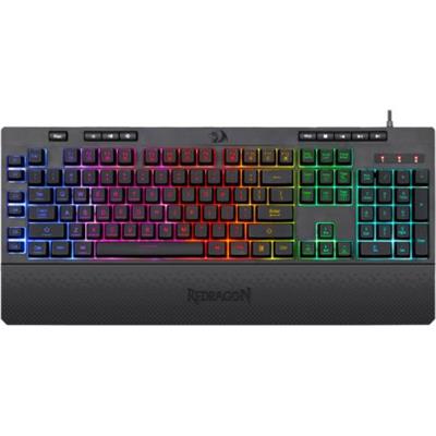 Redragon K512 Shiva RGB Membrane Gaming Keyboard - Black