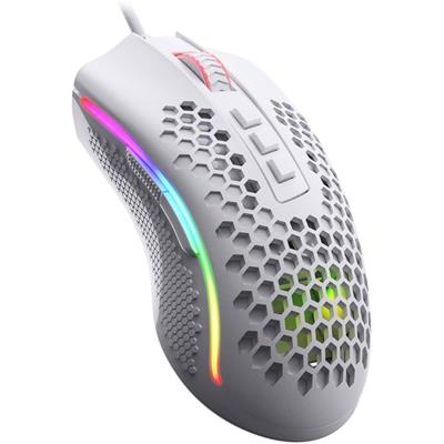 Redragon Storm M808 Lightweight RGB Gaming Mouse - White
