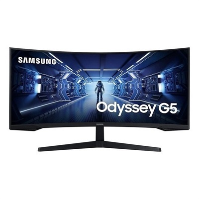 Samsung Odyssey G5 34" 165Hz 21:9 1000R Curved FreeSync WQHD HDR Gaming Monitor