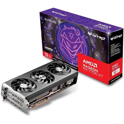 Sapphire Nitro+ AMD Radeon RX 7700 XT Gaming Graphics Card with 12GB GDDR6, AMD RDNA 3