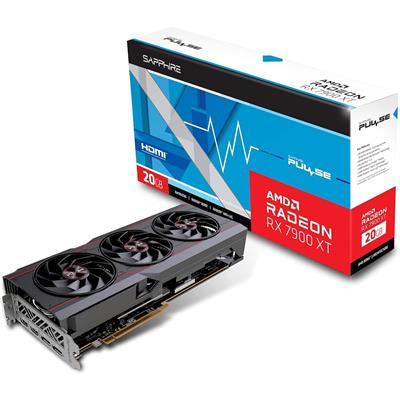 Sapphire Pulse AMD Radeon RX 7900 XT Gaming Graphics Card with 20GB GDDR6, AMD RDNA 3