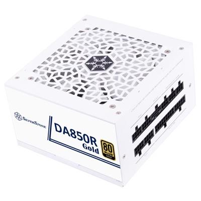 SilverStone DA850R Gold 850W Fully Modular Power Supply - White