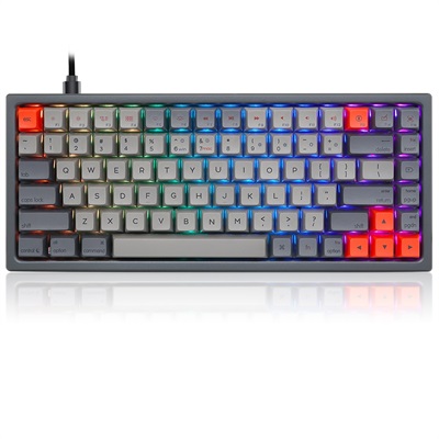 Skyloong SK84S Wireless Bluetooth RGB Mechanical Keyboard - DOLCH (Red Switches)