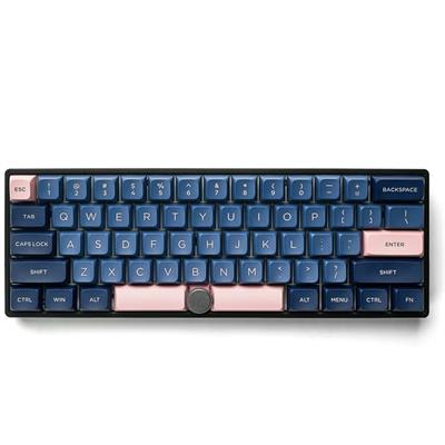 Skyloong GK61 Pro Wireless RGB Mechanical Keyboard - BluePink (Red Switches)