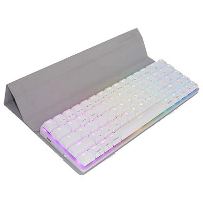 Skyloong NT68 65% Wireless Bluetooth RGB Low-Profile Mechanical Keyboard - White - Red Switches