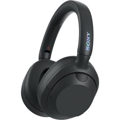 Sony ULT Wear Over-Ear Headphones, Noise Cancelling Headphones Bluetooth Made with Recycled Plastic Material, Unique Thermo-Foaming Design, Swivel Fold Design, Headphones Noise Cancelling - Black