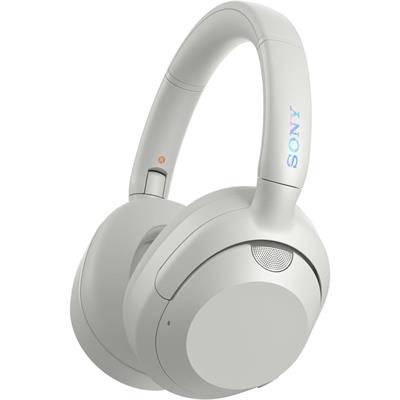 Sony ULT Wear Over-Ear Headphones, Noise Cancelling Headphones Bluetooth Made with Recycled Plastic Material, Unique Thermo-Foaming Design, Swivel Fold Design, Headphones Noise Cancelling - Off White