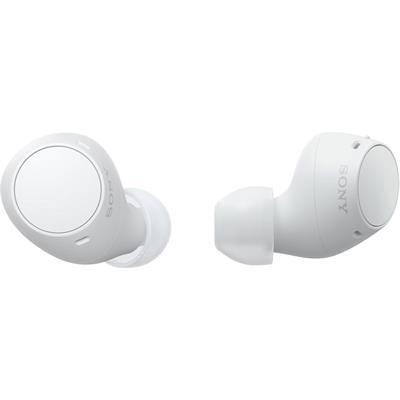 Sony WF-C510 Truly Wireless in-Ear Bluetooth Earbud Headphones with up to 22-Hour Battery, Multipoint-Connection, Mic and IPX4 Water Resistance - White