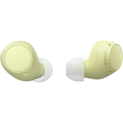 Sony WF-C510 Truly Wireless in-Ear Bluetooth Earbud Headphones with up to 22-Hour Battery, Multipoint-Connection, Mic and IPX4 Water Resistance - Yellow