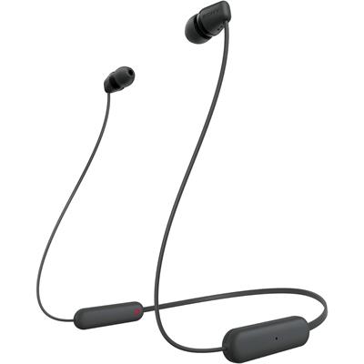 Sony WI-C100 Wireless In-Ear Bluetooth Headphones - Black