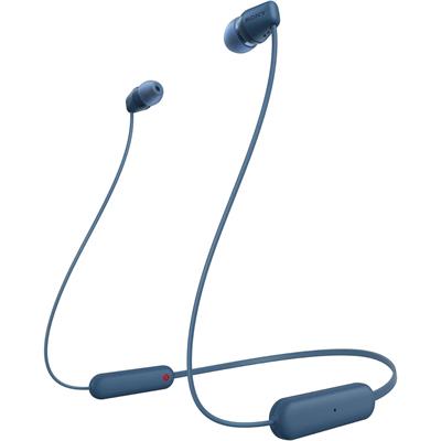 Sony WI-C100 Wireless In-Ear Bluetooth Headphones - Blue