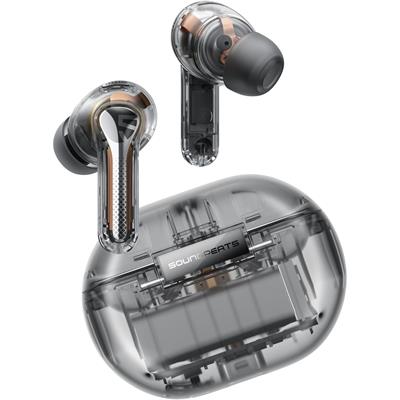 SoundPEATS Capsule 3 Pro ANC Wireless Earbuds - Transparent Black