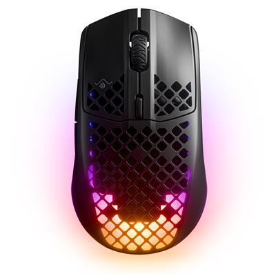 SteelSeries Aerox 3 Wireless (2022) Lightweight Gaming Mouse - Onyx