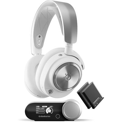 SteelSeries Arctis Nova Pro Wireless Multi-System Gaming Headset - PC & PlayStation (White)