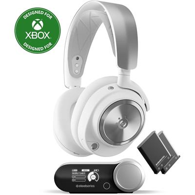 SteelSeries Arctis Nova Pro Wireless Multi-System Gaming Headset - Xbox & PC (White)