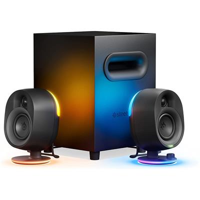 SteelSeries Arena 7 Illuminated 2.1 Gaming Speakers