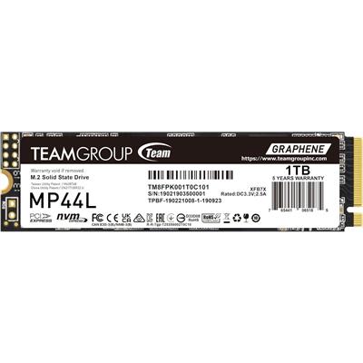 TeamGroup MP44L 1TB SLC Cache NVMe 1.4 PCIe Gen 4x4 M.2 2280 Laptop&Desktop SSD (R/W Speed up to 5,000/4,500MB/s)