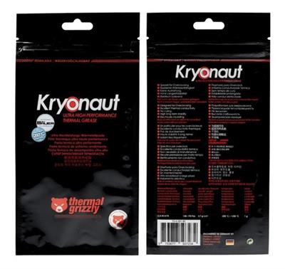 Thermal Grizzly Kryonaut Thermal Paste - 1 Grams