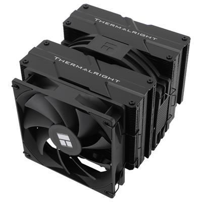 Thermalright Peerless Assassin 140 Black CPU Air Cooler, 6 Heat Pipes, Dual PWM Fans and Double Towers, 158mm High CPU Cooling with Top Cover, forAM4/AM5 & Intel LGA 1851/1700/1150/1151/1200