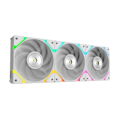 Thunder Ember TCS-45W ARGB 120mm Case Fan - 3 Pack (White)