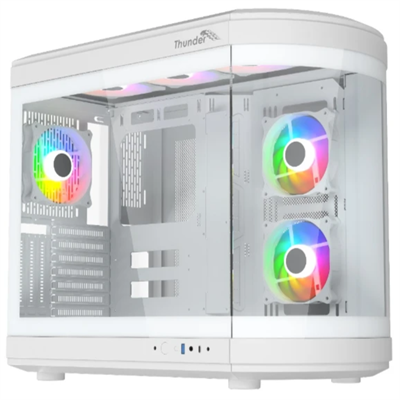 Thunder Rogue TGC-657W Mid-Tower ATX Gaming Case - White