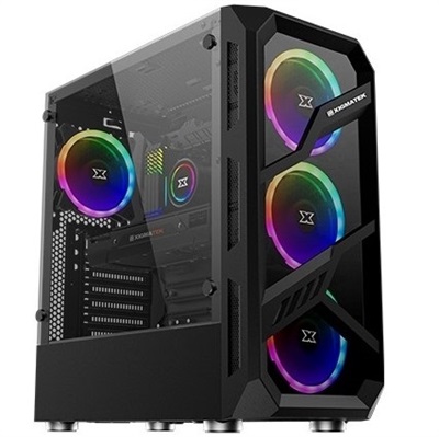 Xigmatek Lamiya Tempered Glass ARGB Mid-Tower ATX Case