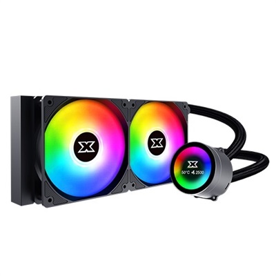 Xigmatek FROZR-O 240 ARGB AIO Liquid CPU Cooler with OLED Display