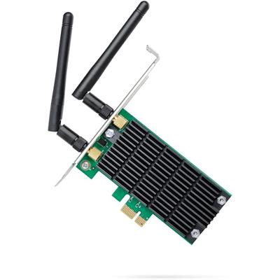 TP-Link Archer T4E AC1200 PCIe WiFi Card - 2.4G/5G Dual Band Wireless PCI Express Adapter, Low Profile, Long Range Beamforming, Heat Sink Technology, Supports Windows 11/10/8.1/8/7/XP