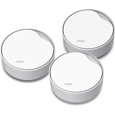 TP-Link Deco X50-PoE AX3000 PoE Mesh WiFi Ceiling/Wall-Mountable WiFi 6 Mesh, Replacing WiFi Router, Access Point and Range Extender, PoE-Powered, 2 PoE Ports (1x 2.5G, 1x Gigabit) - 3-Pack