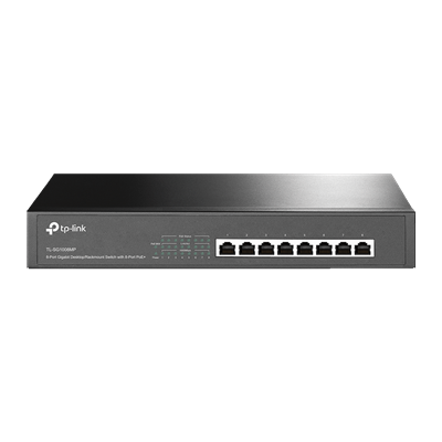 TP-Link TL-SG1008MP 8-Port Gigabit Desktop/Rackmount Switch with 8-Port PoE+