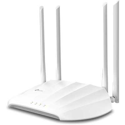 TP-Link TL-WA1201 AC1200 Wireless Gigabit Access Point Desktop Wi-Fi Bridge MU-MIMO & Beamforming Supports Multi-SSID/Client/Range Extender Mode 4 Fixed Antennas Passive PoE Powered