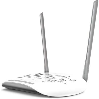 TP-Link TL-WA801N WiFi Access Point, 2.4Ghz 300Mbps, Supports Multi-SSID/Client/Bridge/Range Extender, 2 Fixed Antennas, Passive PoE Injector Included