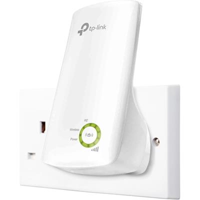 TP-Link TL-WA854RE 300 Mbps WiFi Extender, Smart Signal Indicator Light WiFi Booster, WiFi Range Extender Repeater, Internet Booster, Expand Wider WiFi Coverage, App Control Easy Plug-in