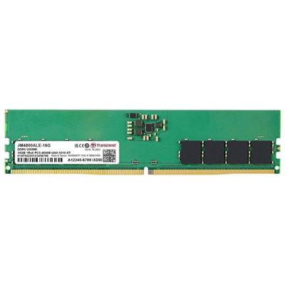 Transcend JetRam 16GB 4800MHz C40 DDR5 U-DIMM Desktop Memory