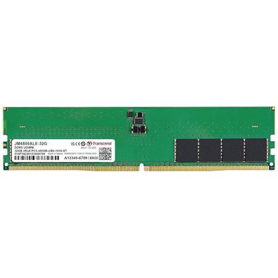 Transcend JetRam 32GB (1x32GB) 4800MHz C40 DDR5 U-DIMM Desktop Memory