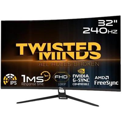Twisted Minds TM32RFA - 240Hz 1080p FHD VA 32" Gaming Monitor