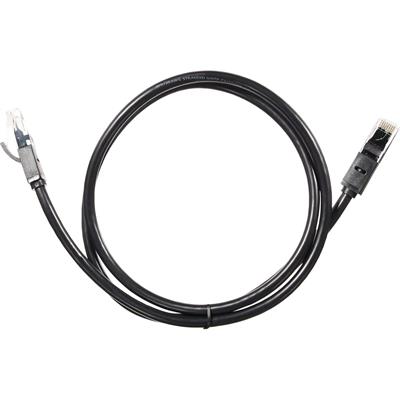 Ugreen Cat 6 U/UTP Ethernet Lan Cable with Gold-Plated Conductor, 8-Core Twisted-Pair & Data Transmission Upto 1000MBPS - Black (1M)